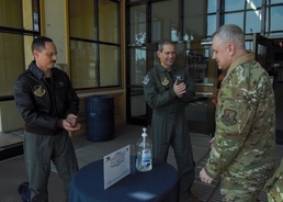 7th AF commander learns about Wolf Pack COVID-19 prevention