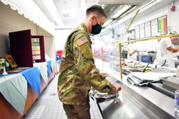 Camp Zama Dining Facility shifts to takeout-only with ease