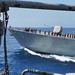 USNS Supply maintains course and speed as USS Porter comes alongside