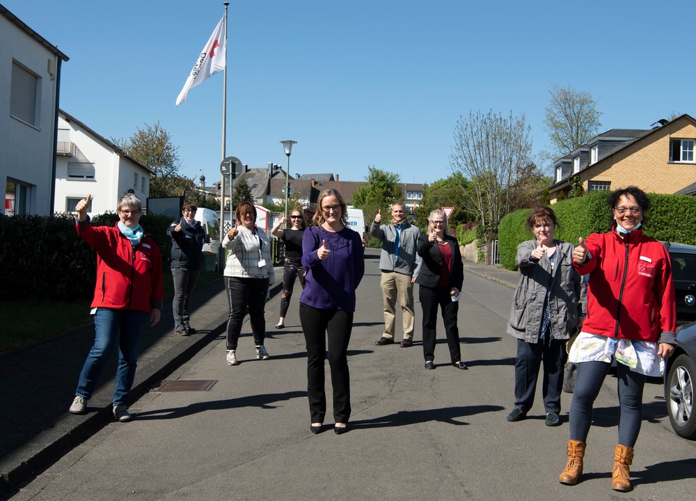 Saber Nation, DRK donate masks to community members