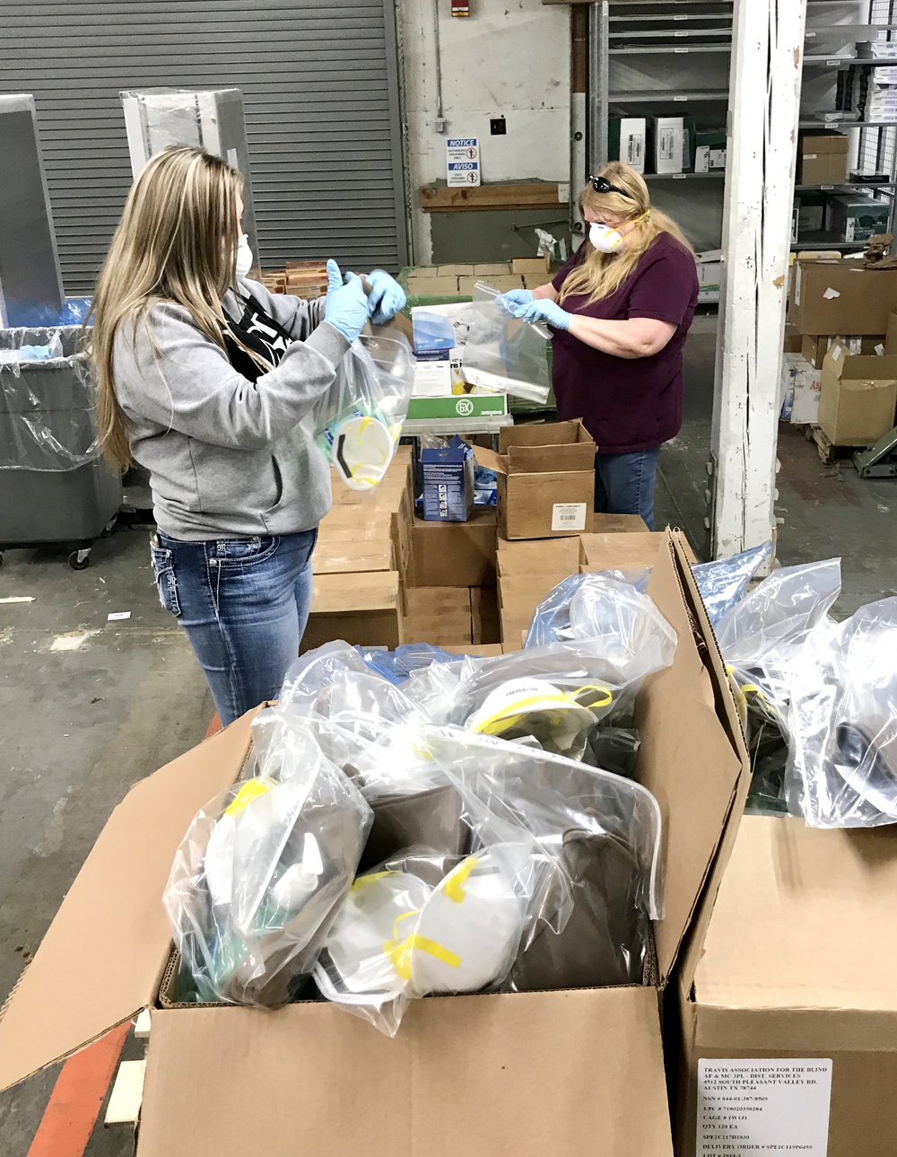 Sierra Army Depot packages PPE for Coronavirus Disease 2019 response