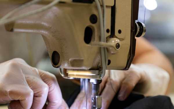 (Photo) Stripes Makes Masks in Response to COVID-19