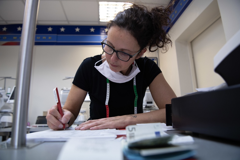 (Photo) Stripes Makes Masks in Response to COVID-19 (Photo) Stripes Makes Masks in Response to COVID-19