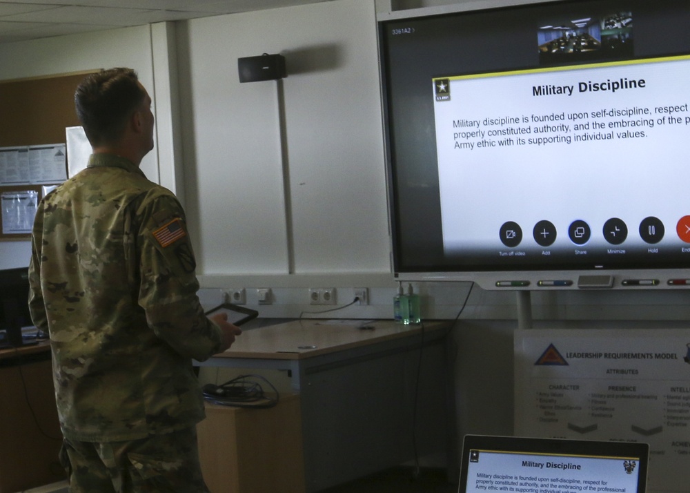 7th Army Noncommissioned Officer Academy implements virtual learning