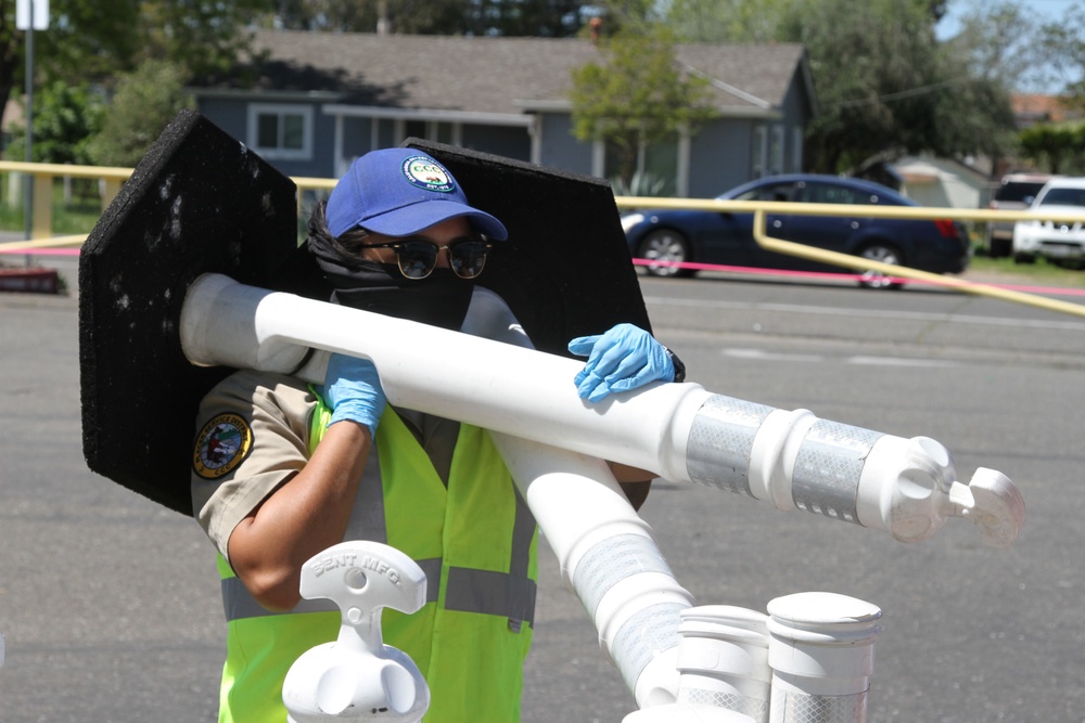 Cal Guard, Conservation Corps share COVID-19 duties