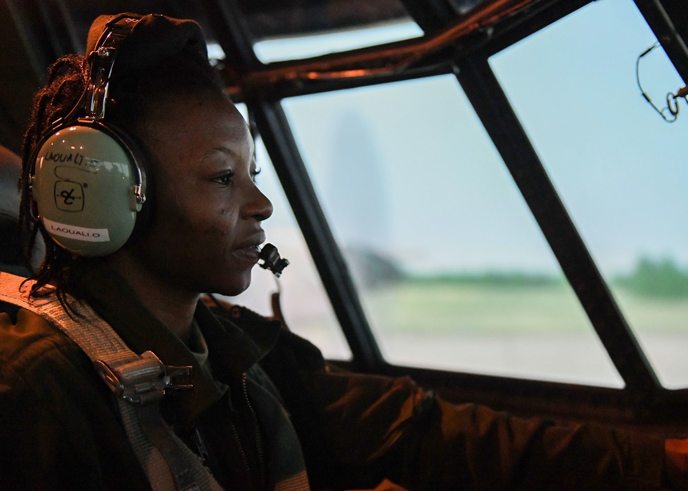 First female pilot of Niger trains at LRAFB