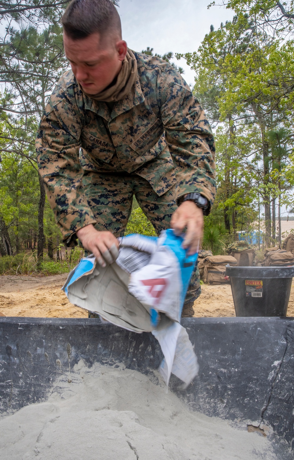 Task force Marines train in general exercise prior to Latin America deployment