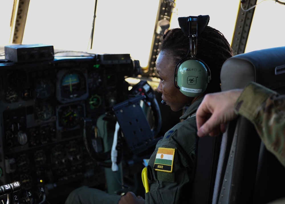 First female pilot of Niger trains at LRAFB