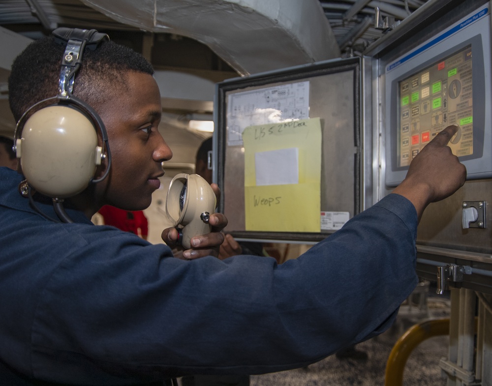 USS Harry S. Truman (CVN 75) transits the Mediterranean Sea