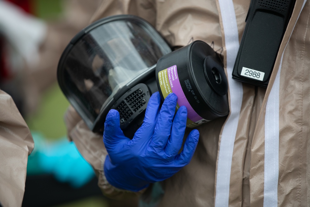 Task Force 31 disinfects care facility