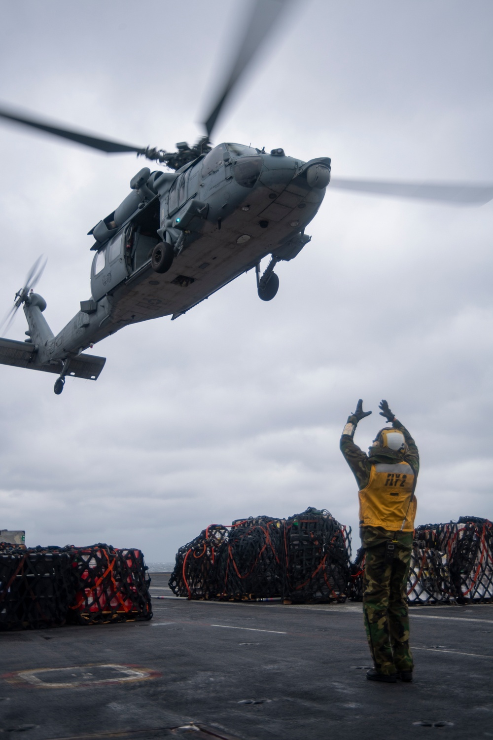 USS Harry S. Truman (CVN 75) transits the Atlantic Ocean