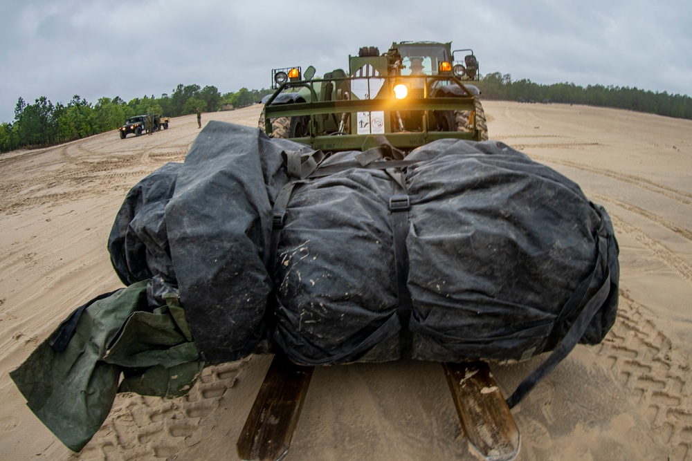 Task force Marines train in general exercise prior to Latin America deployment