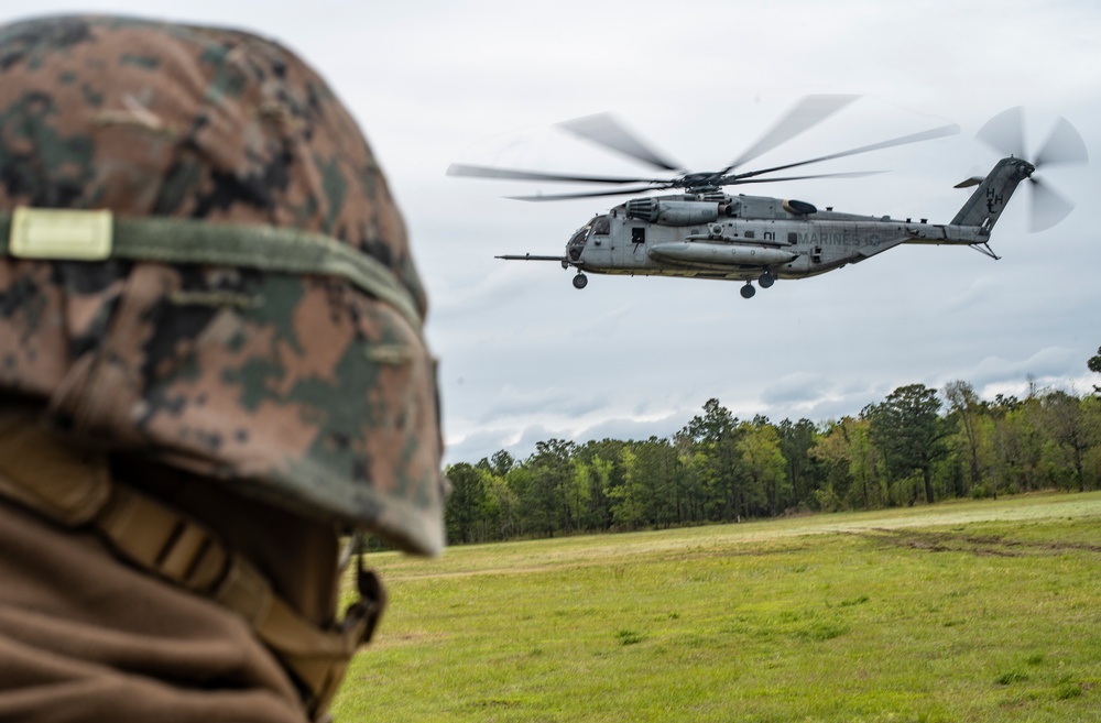 Task force Marines train in general exercise prior to Latin America deployment