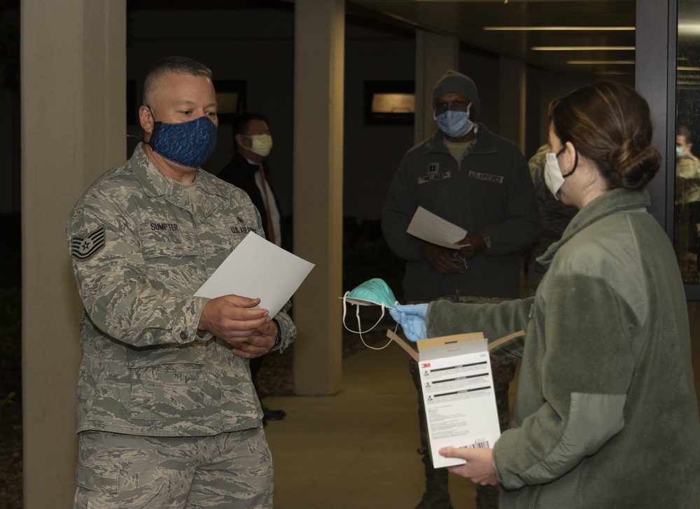 Reserve Airmen deploy to New York to support COVID-19 efforts