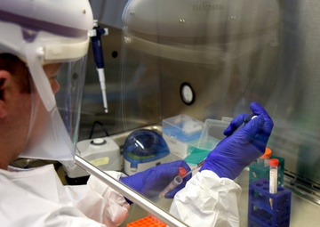 Michigan Guardsmen support COVID detection effort