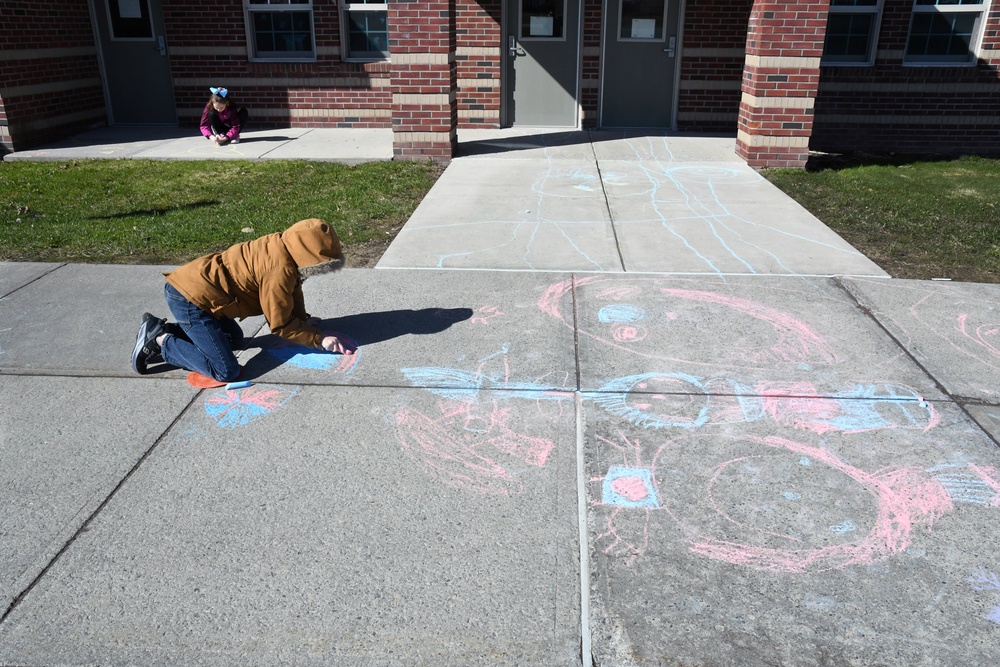 Fort Drum children get creative for Month of the Military Child