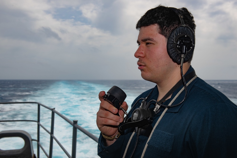 USS Harry S. Truman (CVN 75) transits the Mediterranean Sea