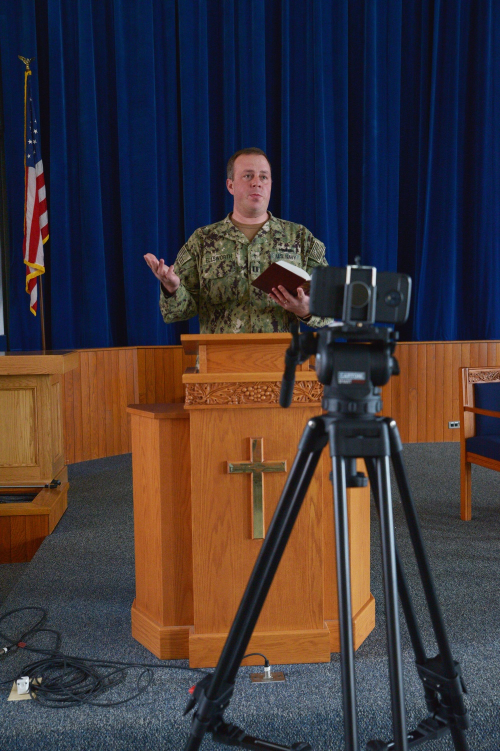 Training Support Center Great Lakes Chaplain's Adjusting to Current Times