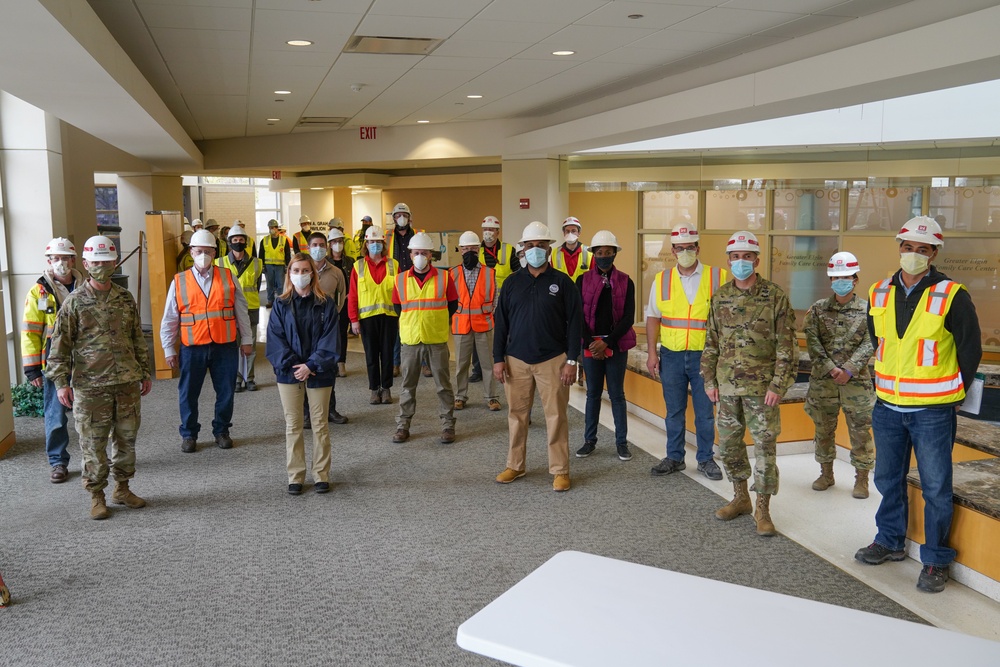 FEMA Visits Alternate Care Site for COVID-19 in Chicago