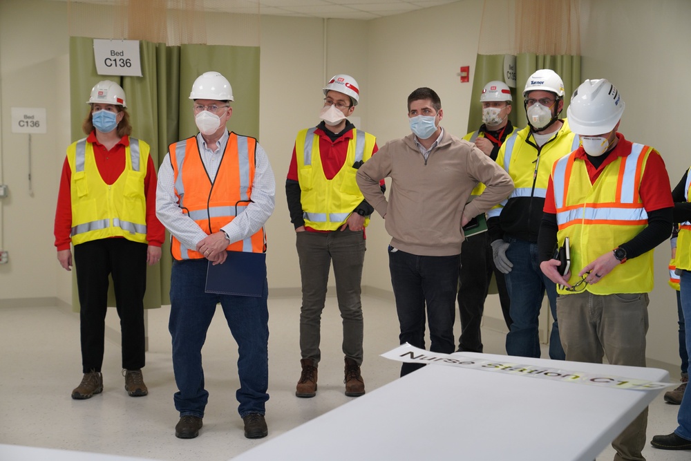 FEMA Visits Alternate Care Site for COVID-19 in Chicago