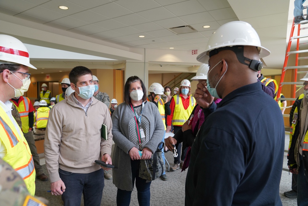 FEMA Visits Alternate Care Site for COVID-19 in Chicago