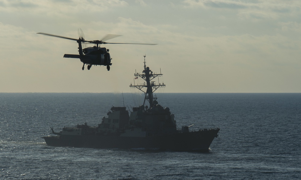 USS Harry S. Truman (CVN 75) transits the Mediterranean Sea