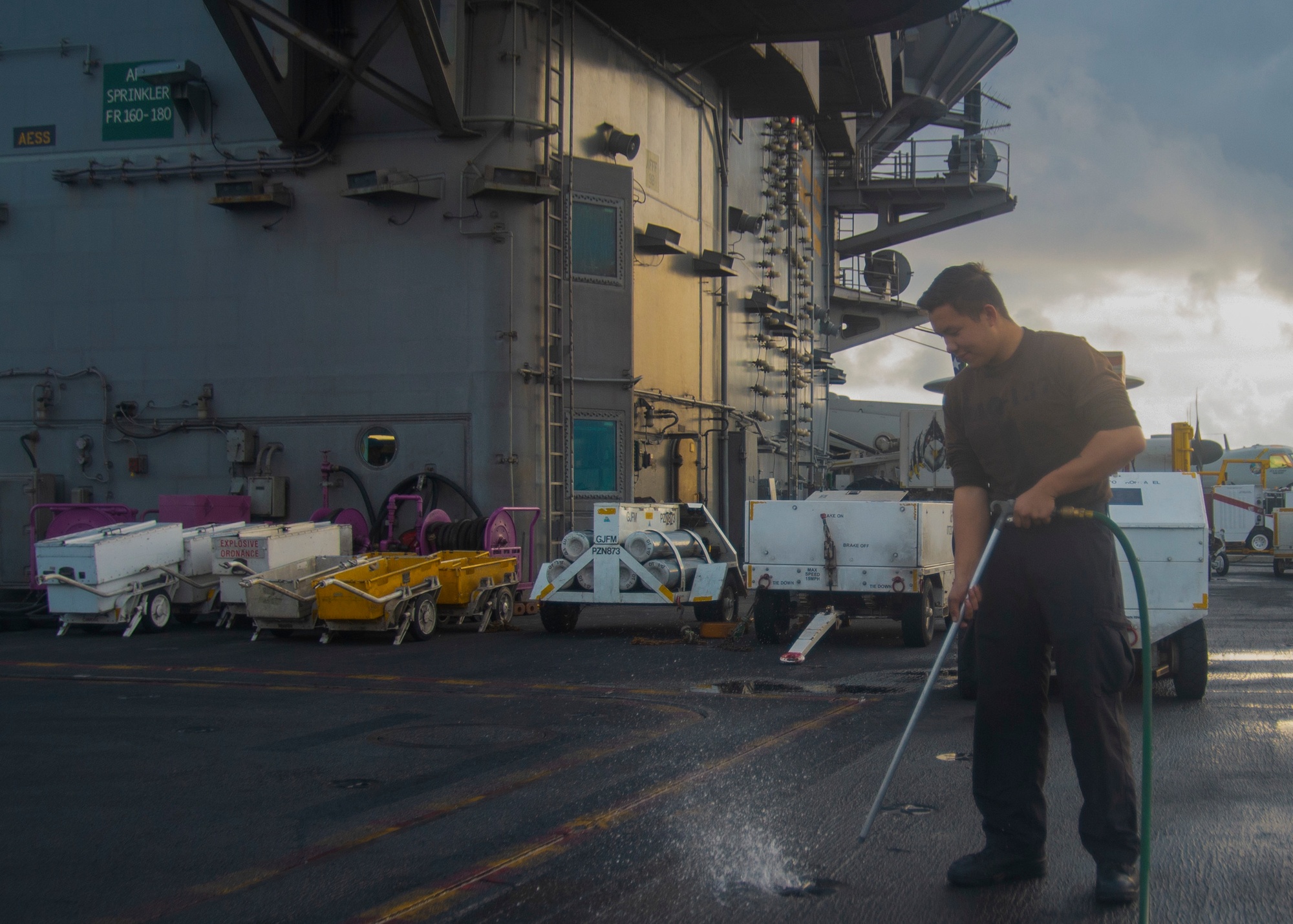 DVIDS - Images - USS Harry S. Truman (CVN 75) transits the