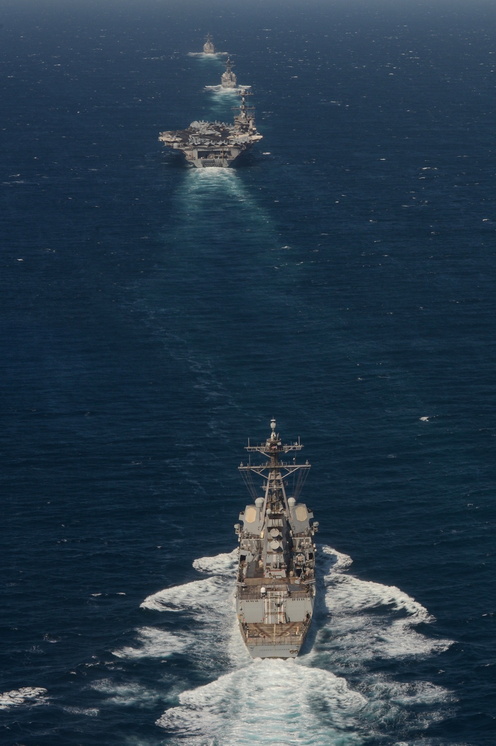 USS Harry S. Truman (CVN 75) transits the Mediterranean Sea