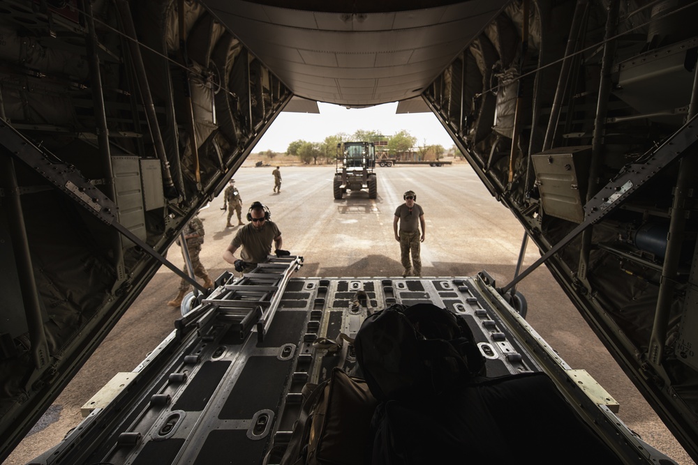 Niamey calls; 37th Airlift Squadron answers