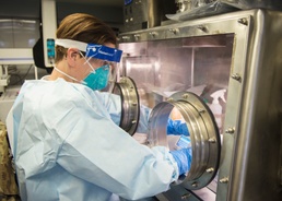 Connecticut National Guard provides mobile COVID-19 testing lab