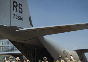 37th Airlift Squadron delivers Navy medical supplies to Ghana