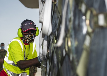 37th Airlift Squadron delivers Navy medical supplies to Ghana