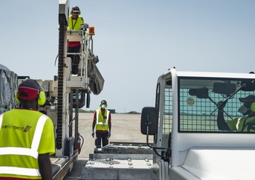 37th Airlift Squadron delivers Navy medical supplies to Ghana