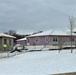 Construction on new family housing units at Fort McCoy
