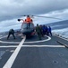 Coast Guard cutter Harriet Lane conducts helo operations in the Carribbean