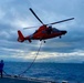 Coast Guard cutter Harriet Lane conducts helo operations in the Caribbean