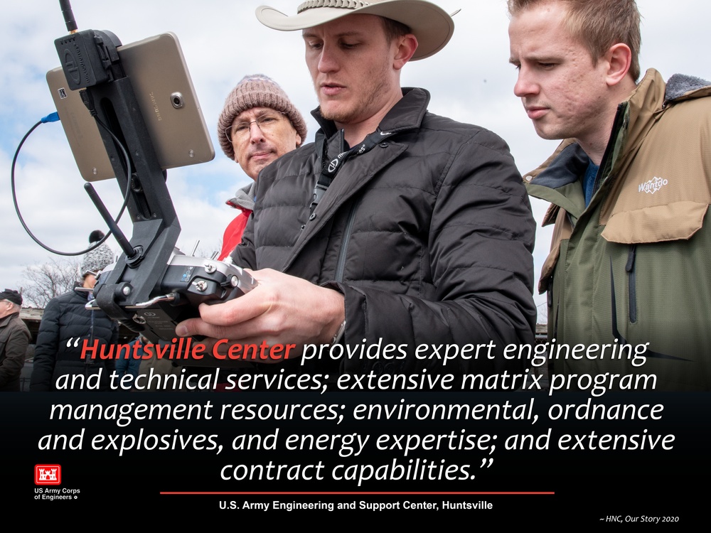 Our Story 2020 ~ U.S. Army Corps of Engineers, Engineering and Support Center, Huntsville ~ Delivering Innovation!