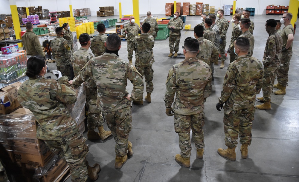 Airmen Providing Support, One Box At A Time