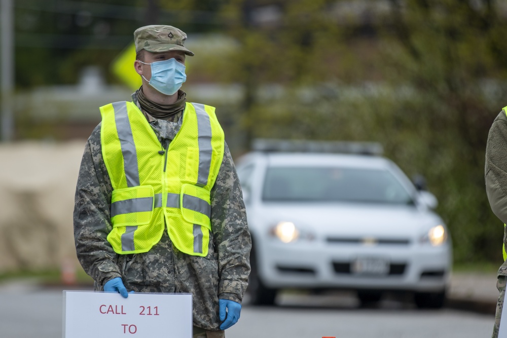 MDNG Establishes New COVID-19 Testing Site at Lake Clifton Park