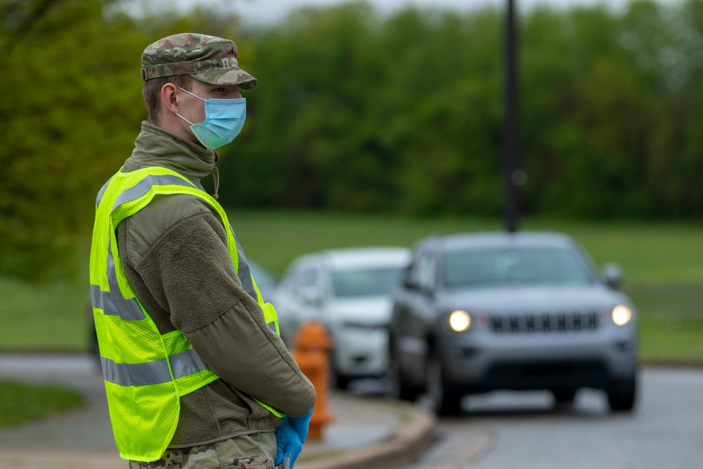 MDNG Establishes New COVID-19 Testing Site at Lake Clifton Park