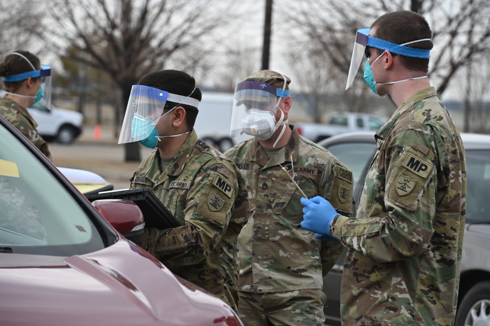 N.D. National Guard is helping state conduct voluntary COVID-19 testing