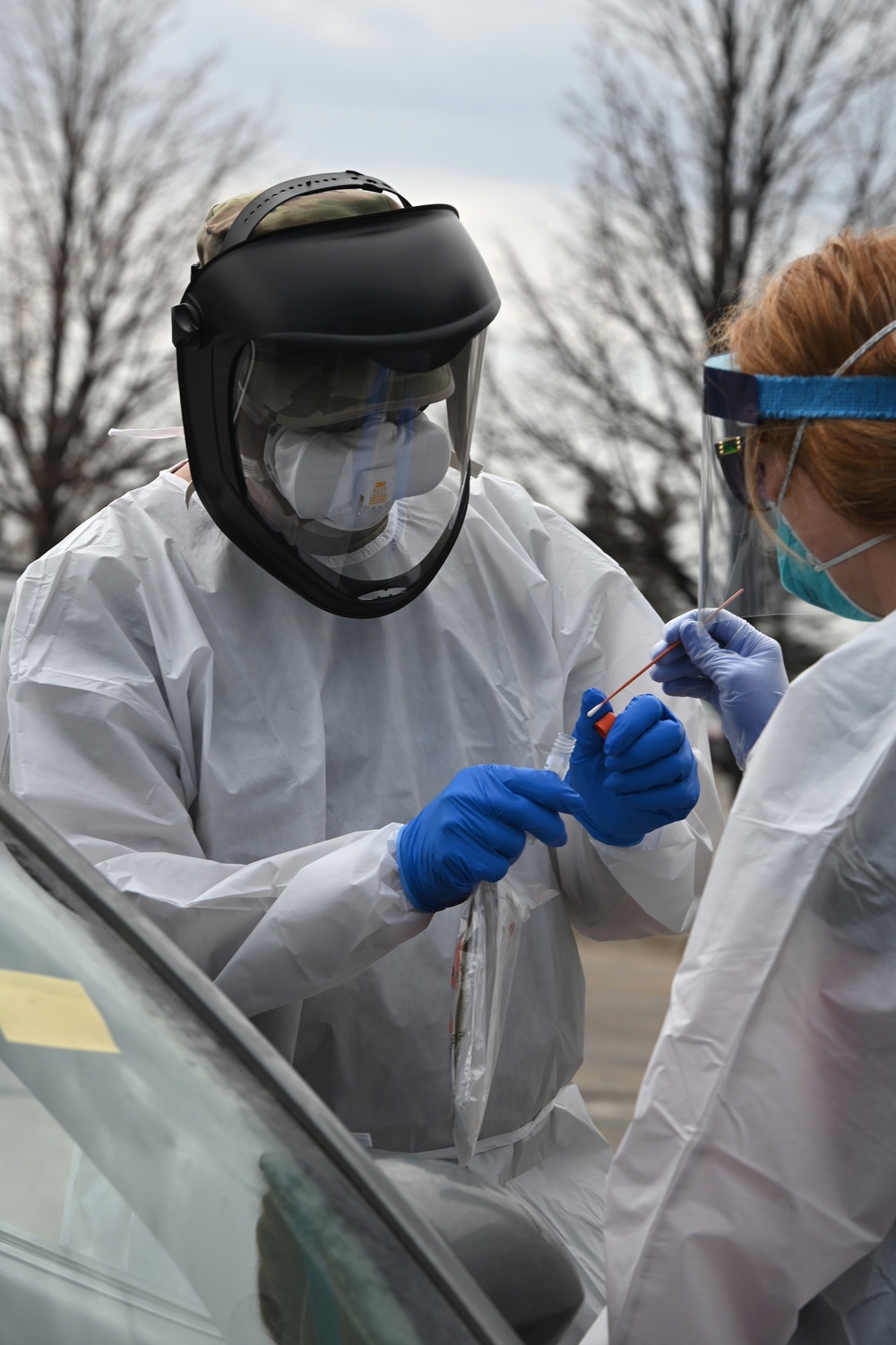N.D. National Guard is helping state conduct voluntary COVID-19 testing