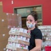 Airmen volunteer to pack food boxes at food bank