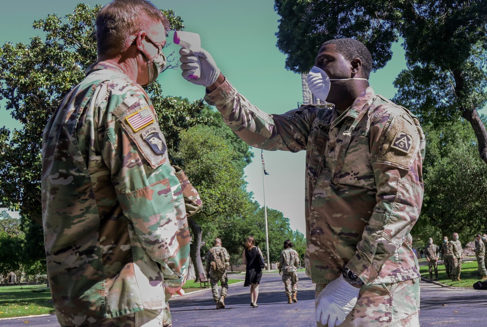 CSA and SMA visits JBSA