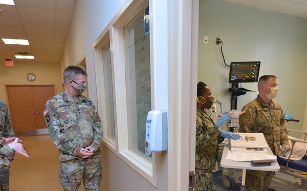 CSA and SMA visits JBSA