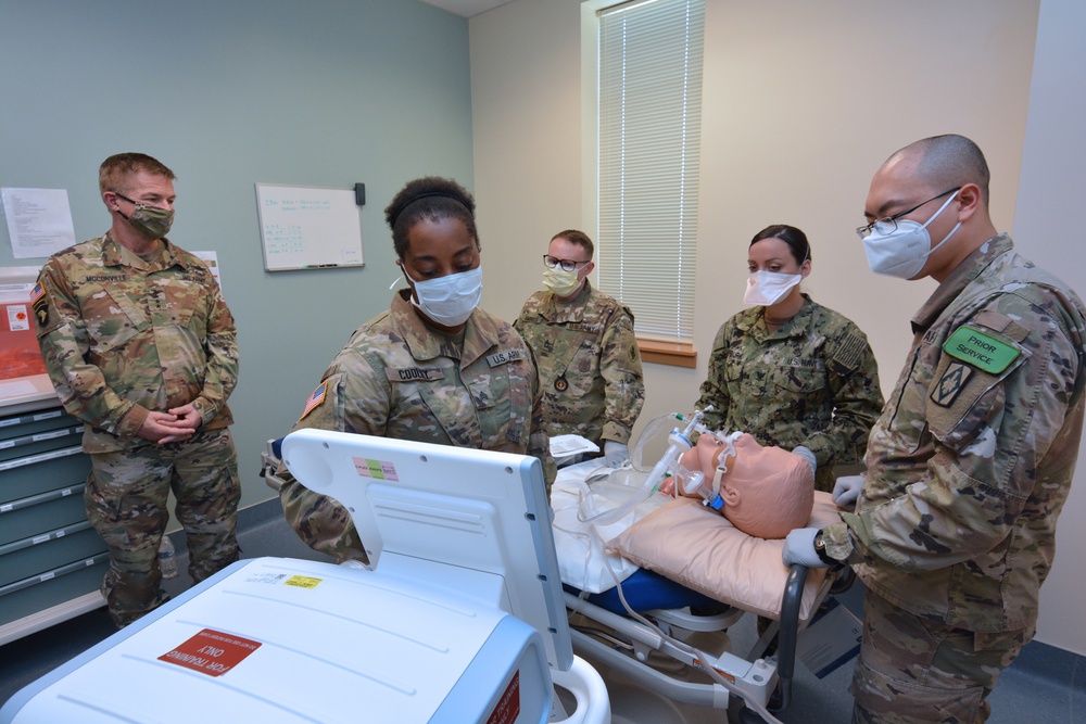 CSA and SMA visits JBSA