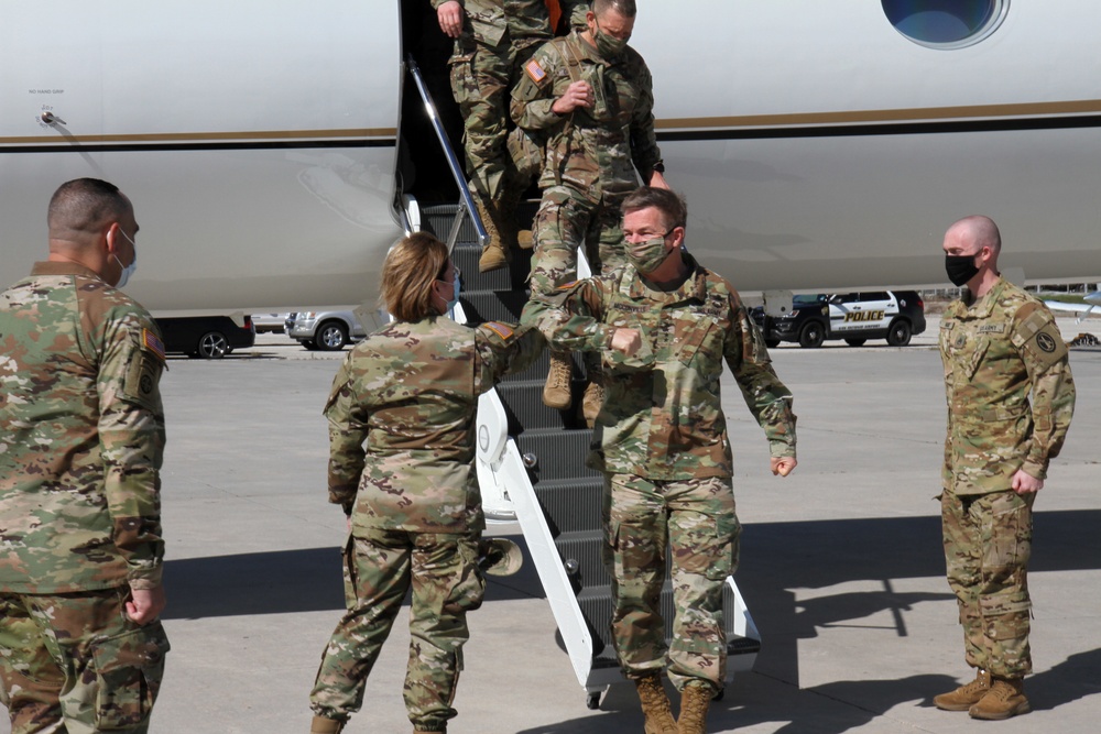 CSA and SMA visits JBSA
