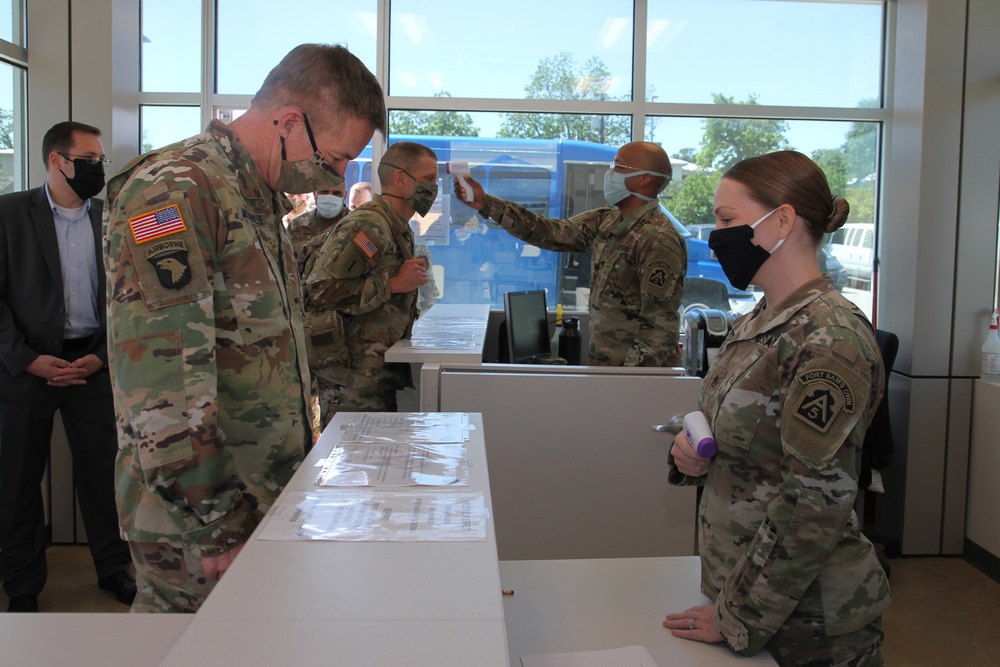 CSA and SMA visits JBSA