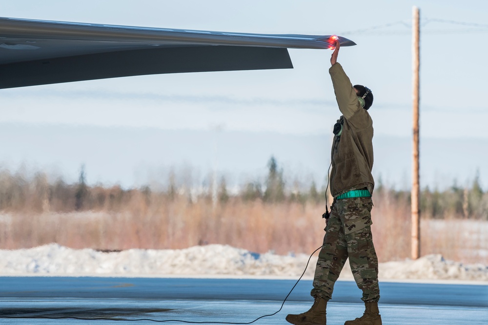 Lightning takes to the skies over Eielson AFB