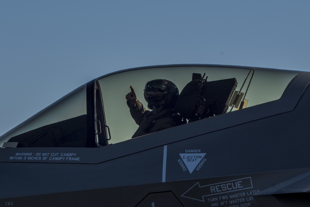 Lightning takes to the skies over Eielson AFB